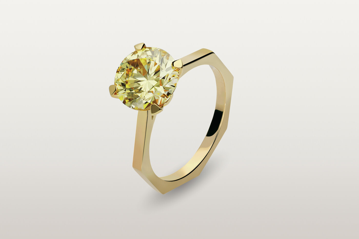 Anello mandana Two Yellow Anello mandana Two Yellow
