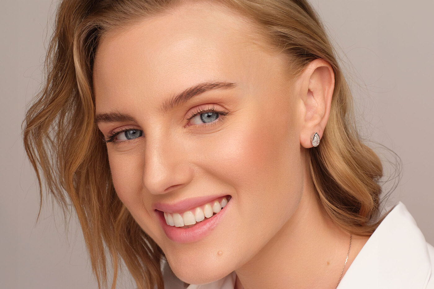 Earrings Eternity Pear