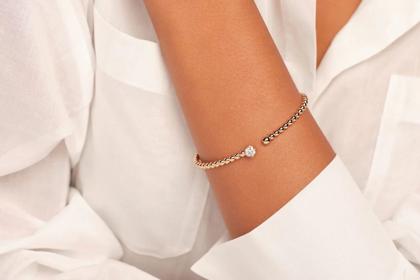 Bracciale bangle Trickle Round