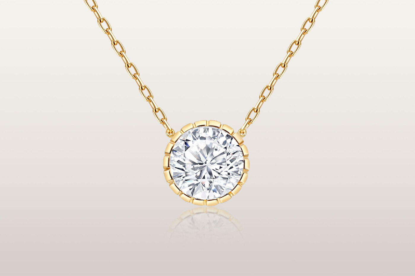 Necklace Eternity Round