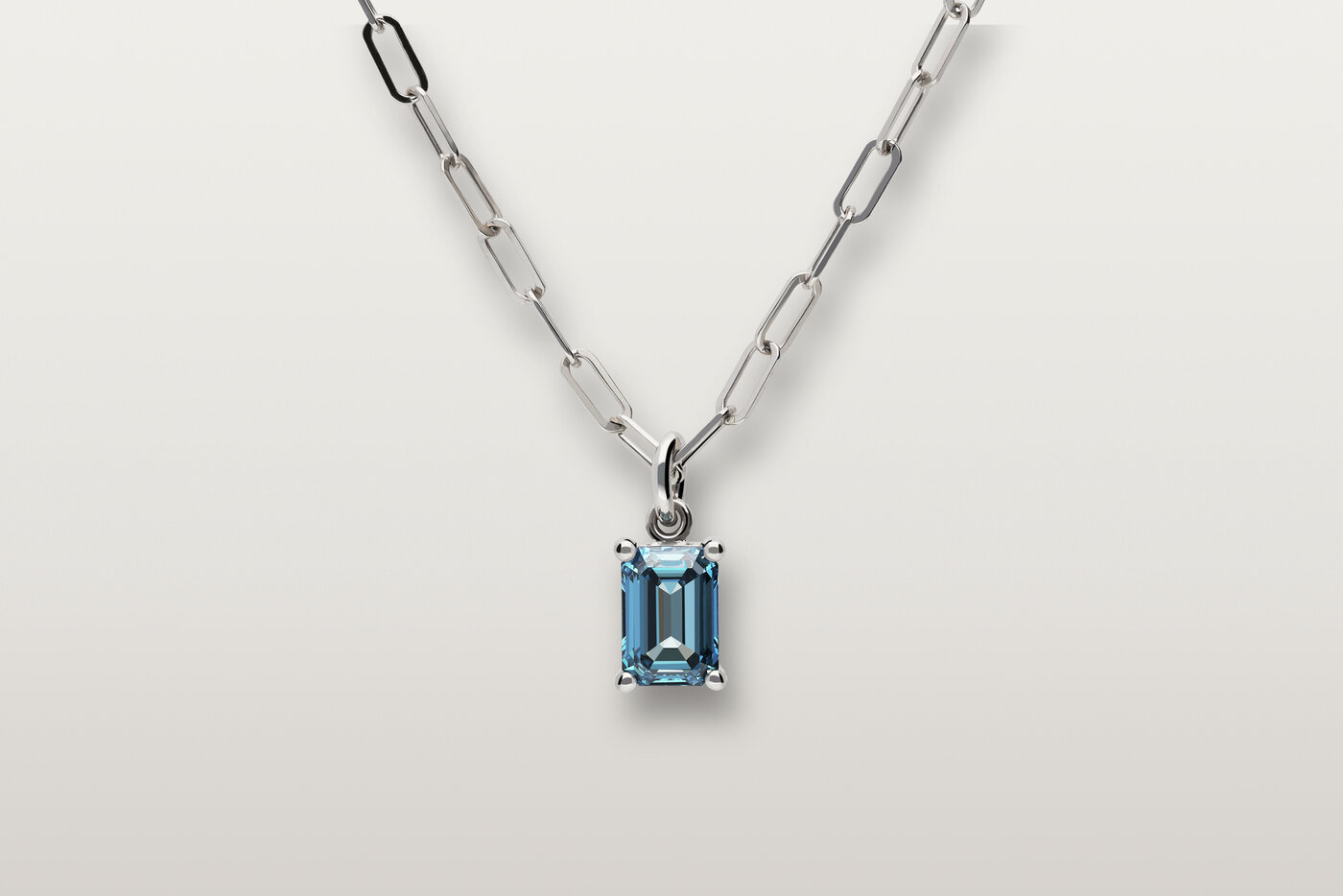 Halskette Elements Blue Emerald Halskette Elements Blue Emerald