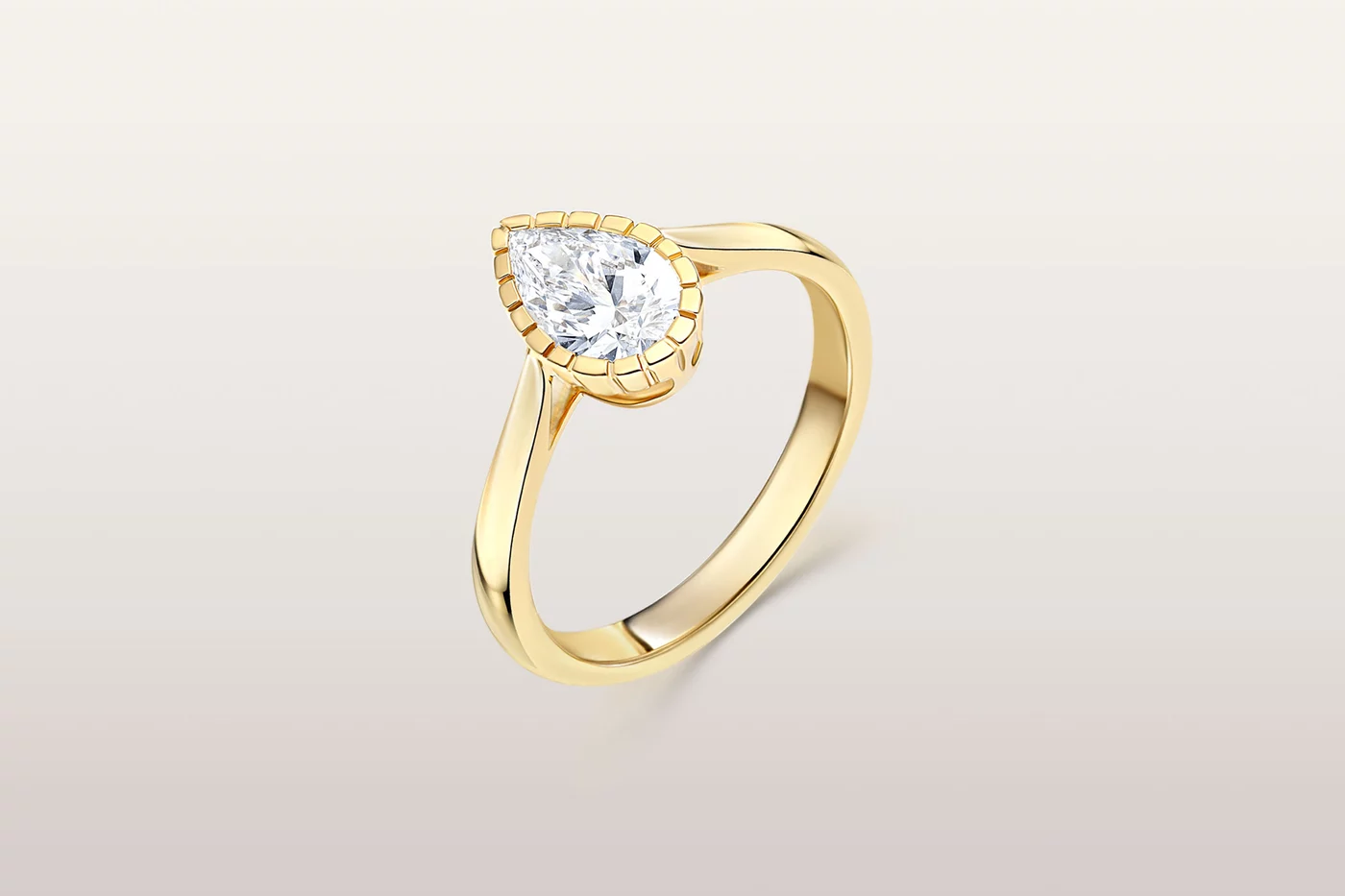 Ring Eternity Pear 1,00 ct