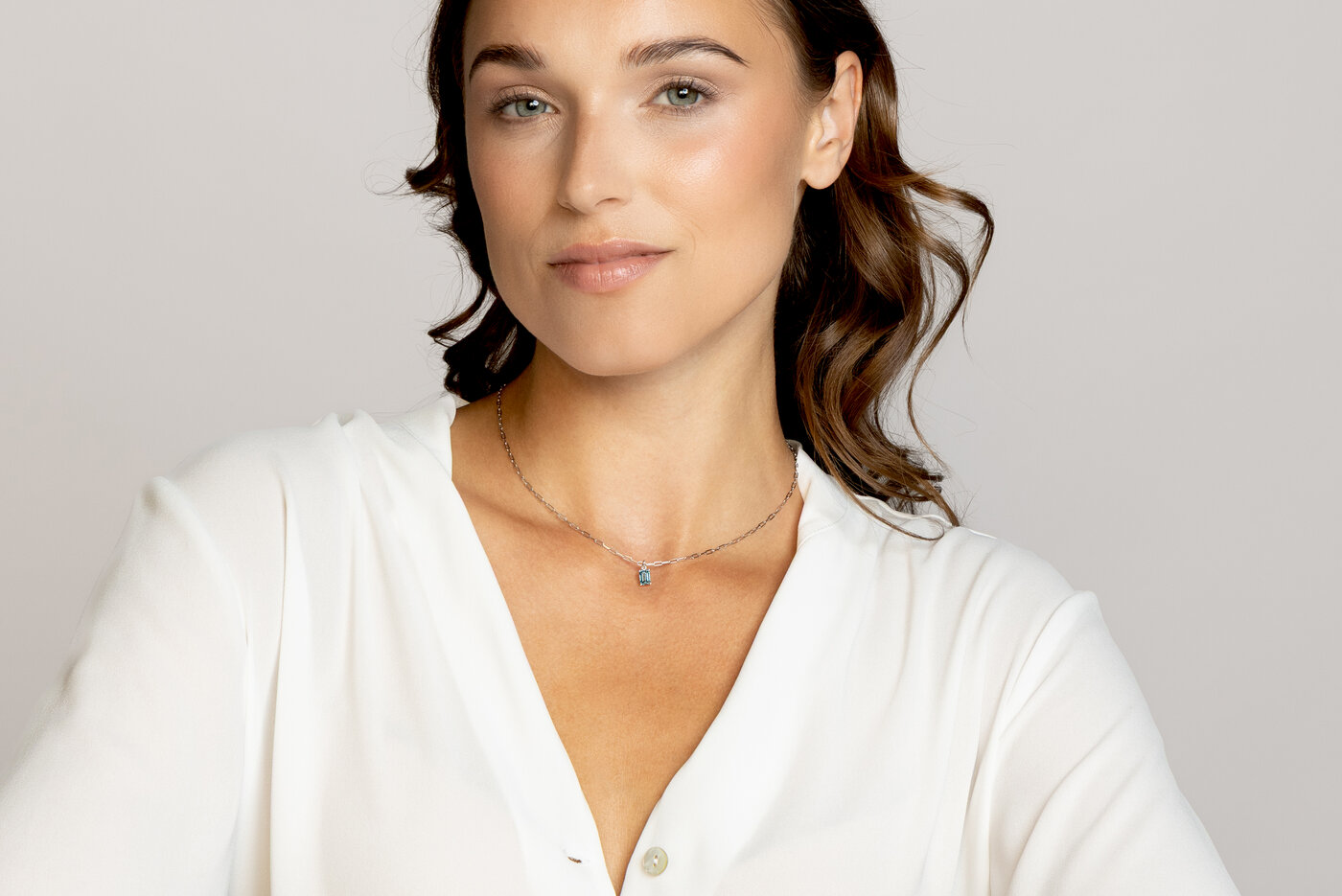 Collier Colours & Cuts Blue