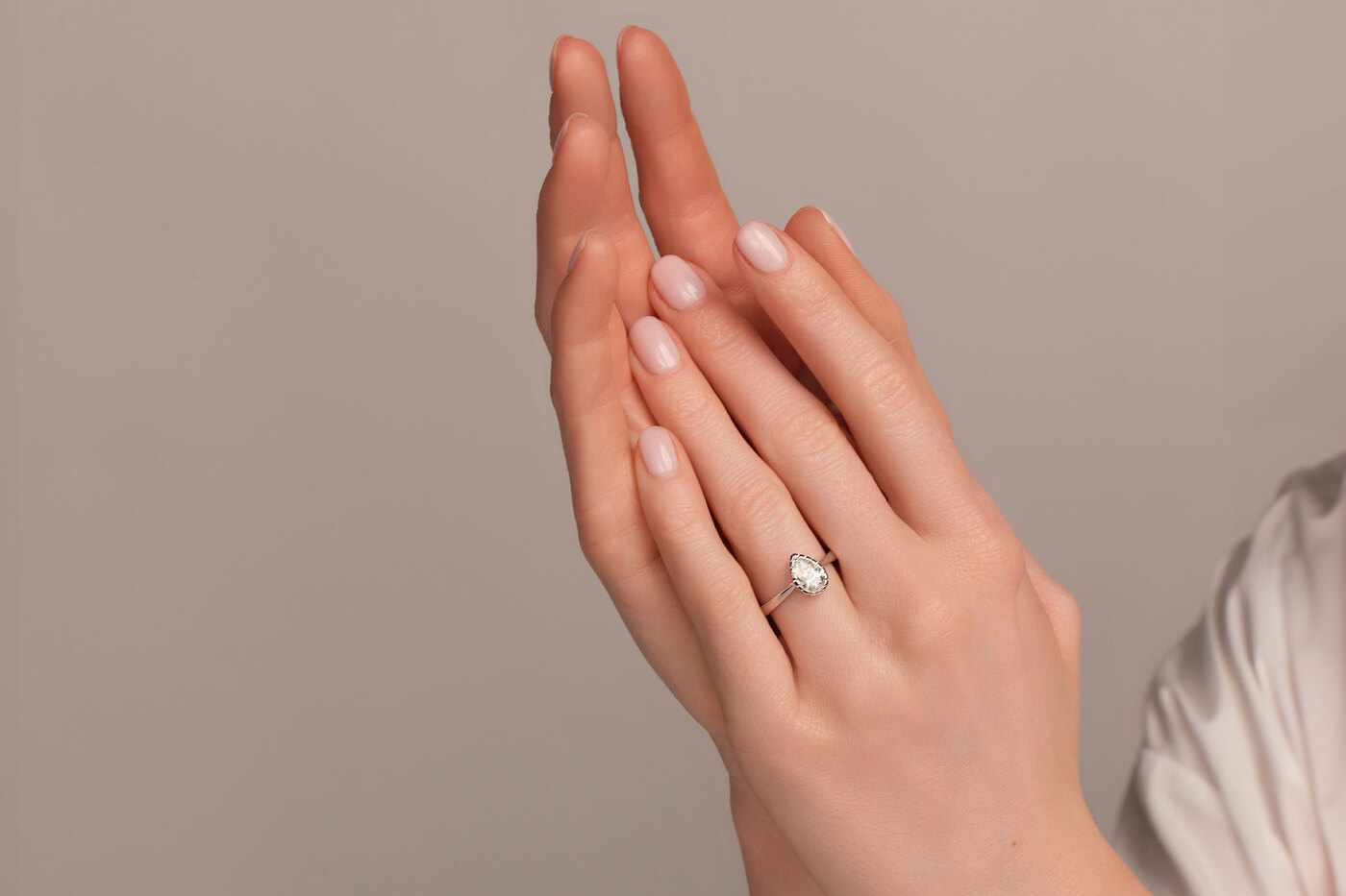 Ring Eternity Pear Ring Eternity Pear