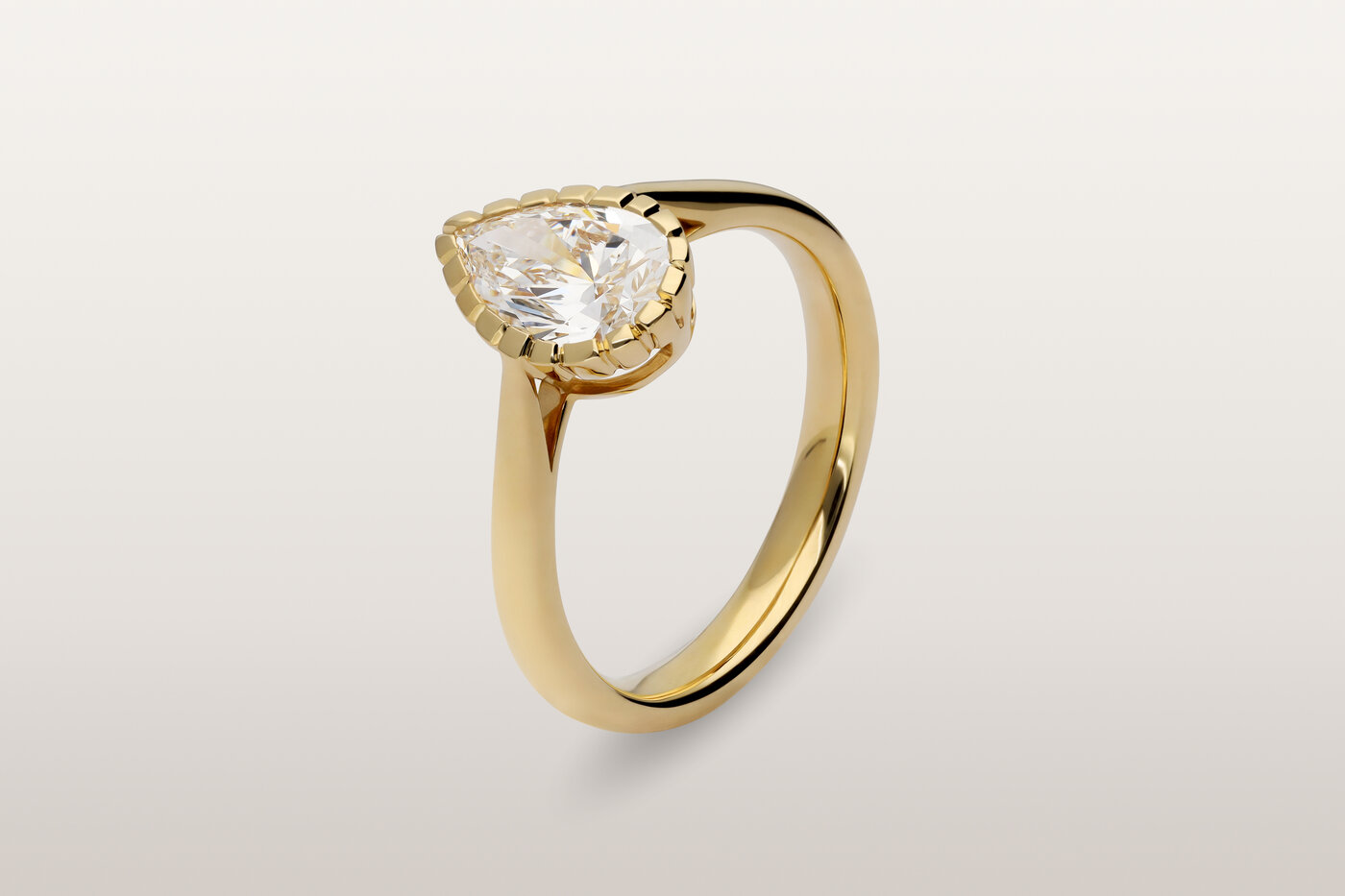 Ring Eternity Pear Ring Eternity Pear
