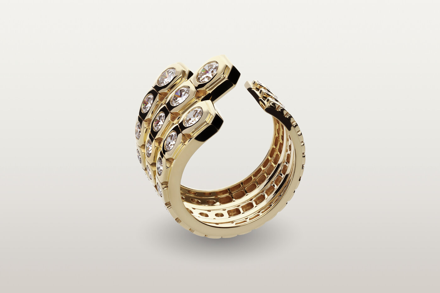 Motion New York Ring High Jewellery Motion New York Ring High Jewellery