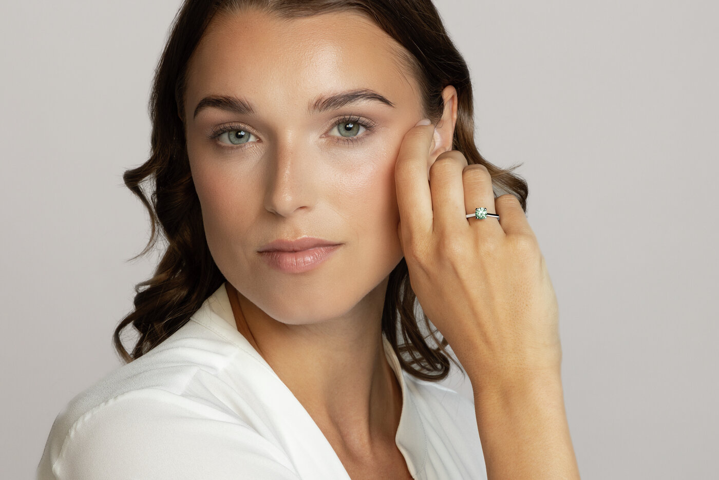 Bague mandana One Green