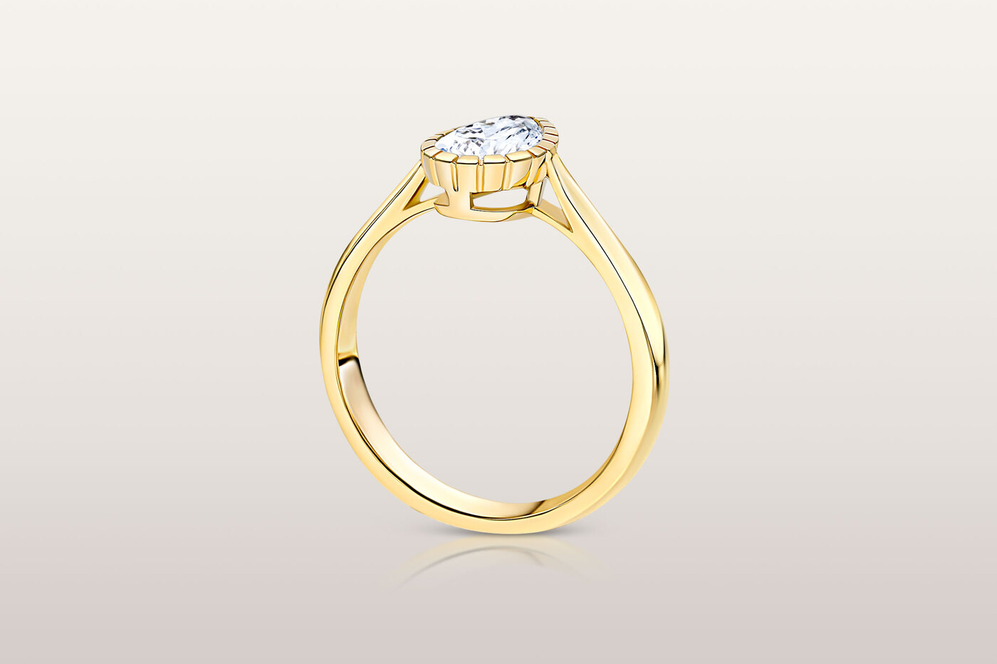 Ring Eternity Pear Ring Eternity Pear