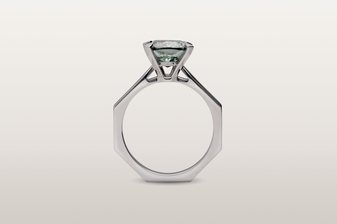 Anello mandana Two Green