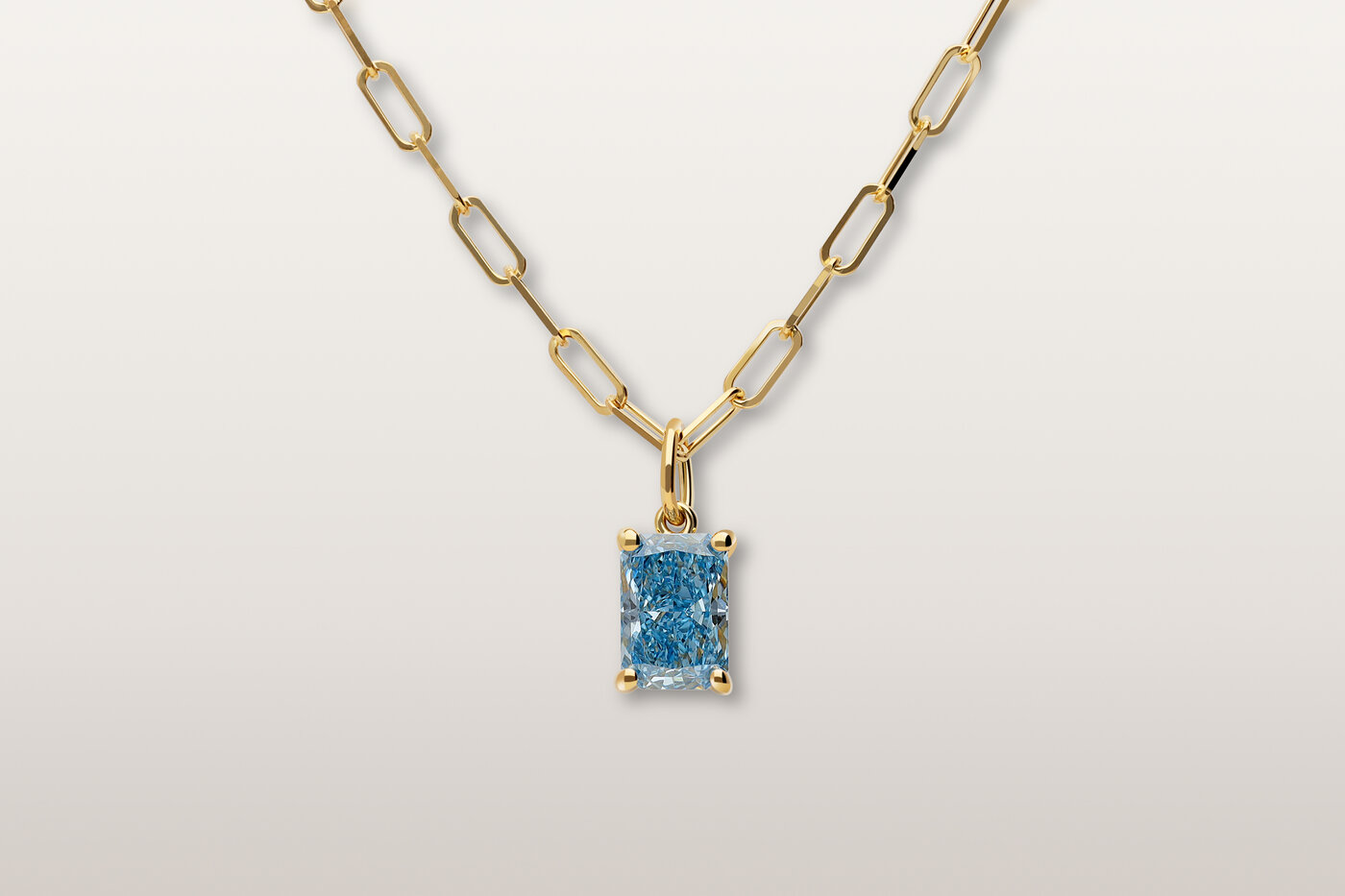 Halskette Elements Blue Radiant