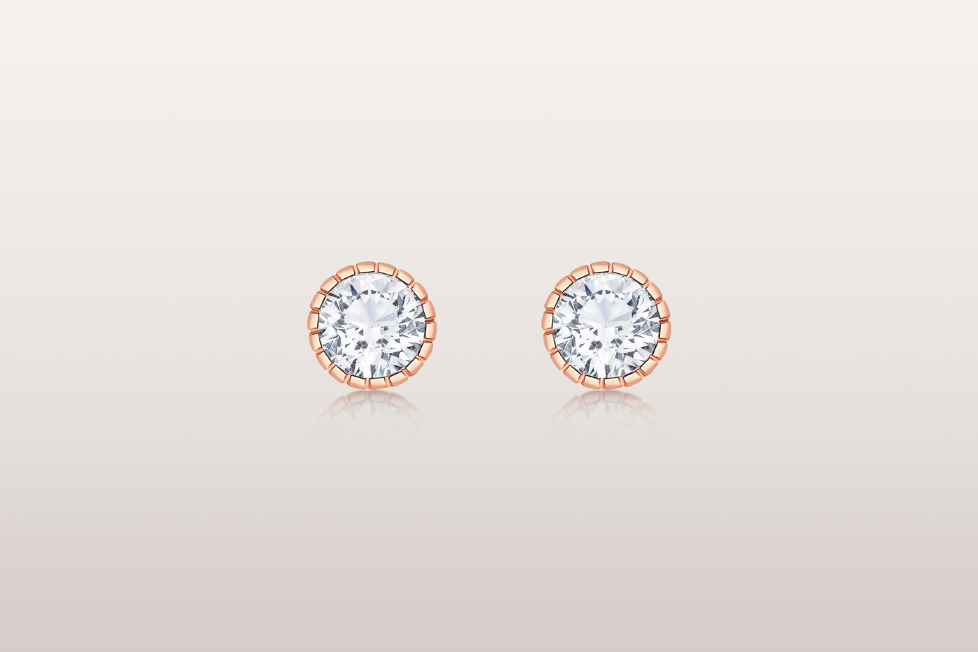 Earrings Eternity Round