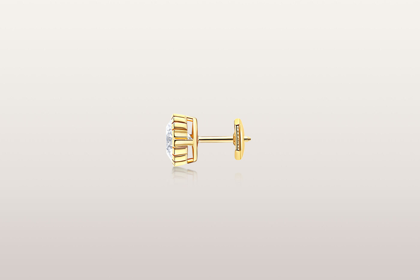 Earrings Eternity Round