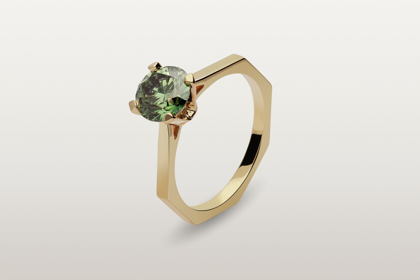 Ring mandana One Green