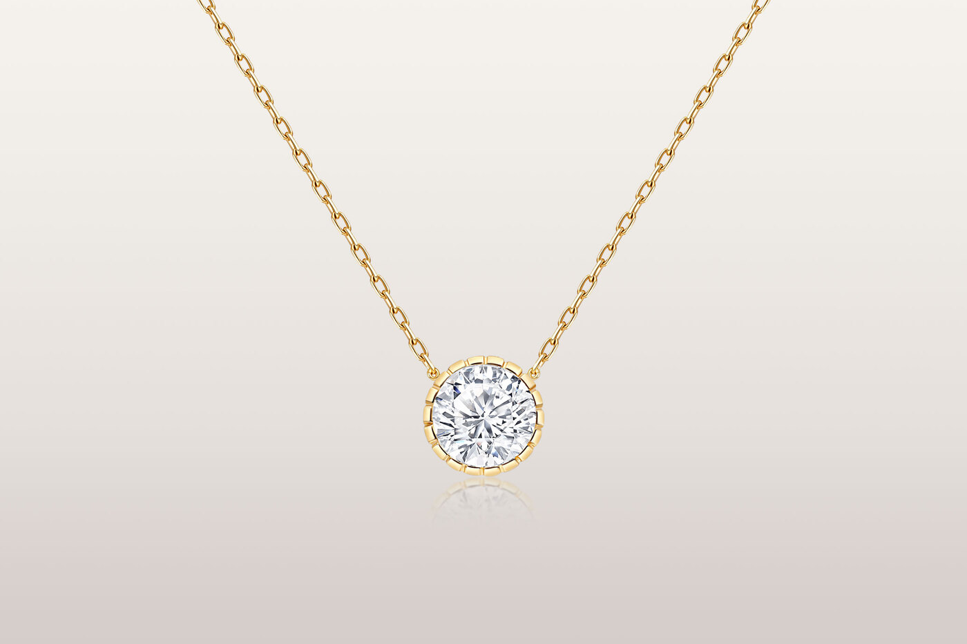 Necklace Eternity Round
