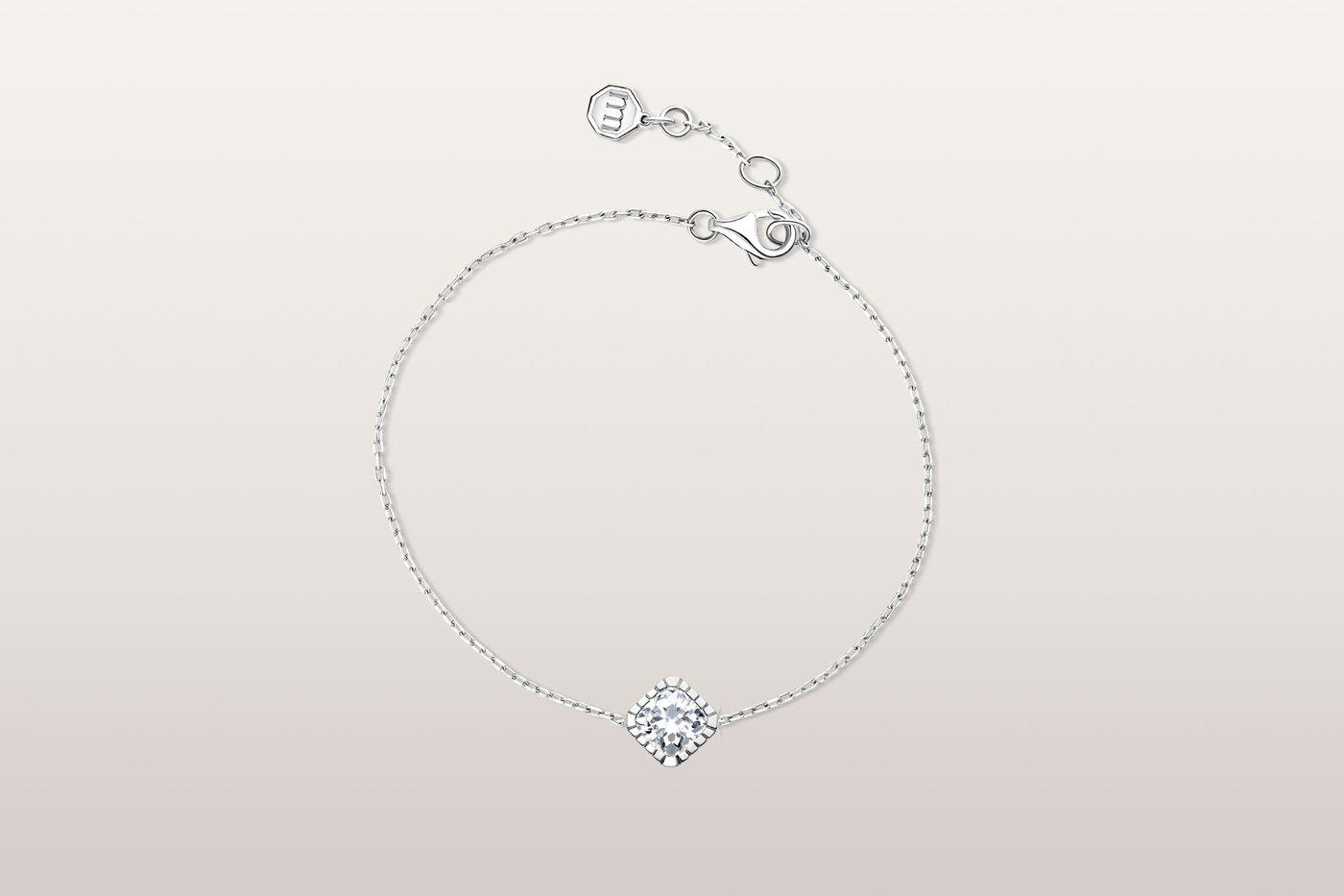 Bracciale Eternity Cushion