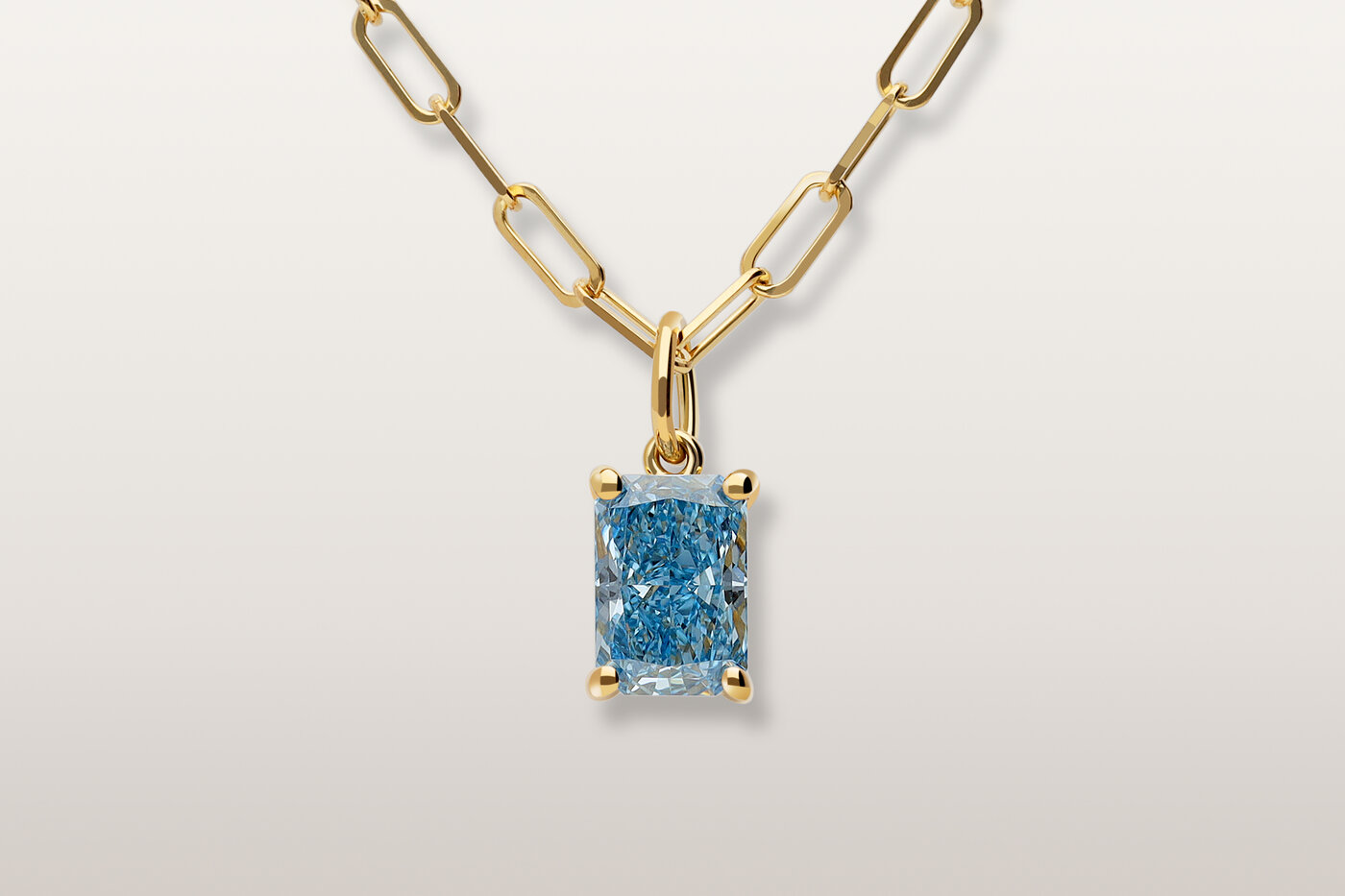 Halskette Elements Blue Radiant