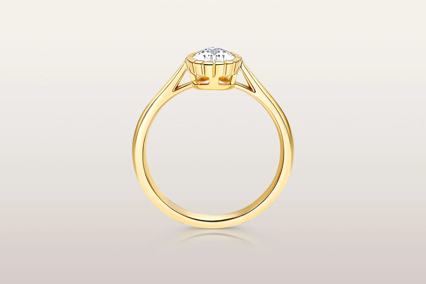 Bague Eternity Pear