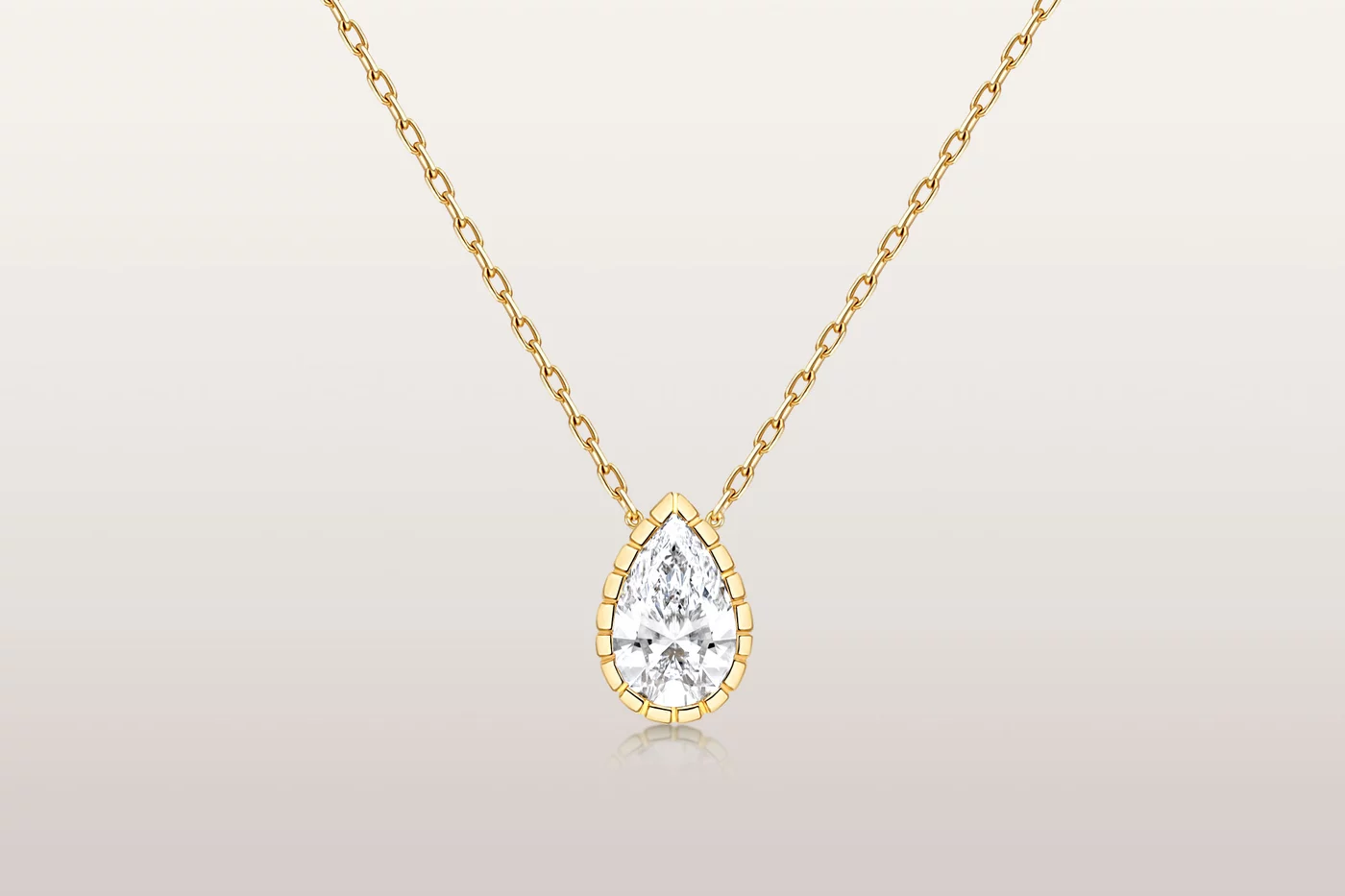 Collier Eternity Pear