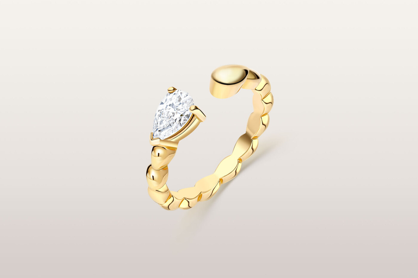 Ring Trickle Bold Pear