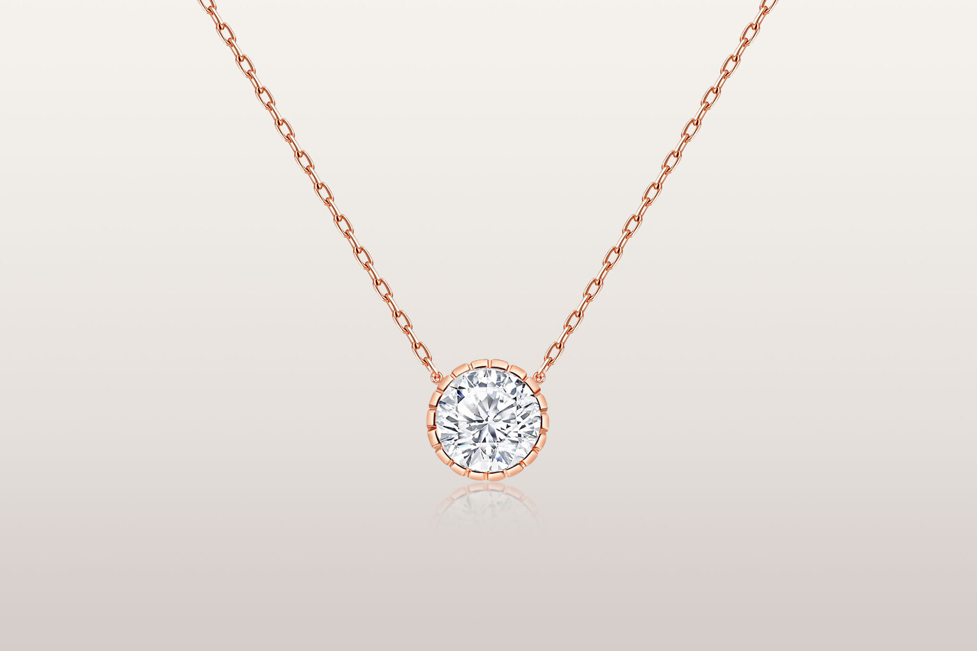 Necklace Eternity Round Necklace Eternity Round