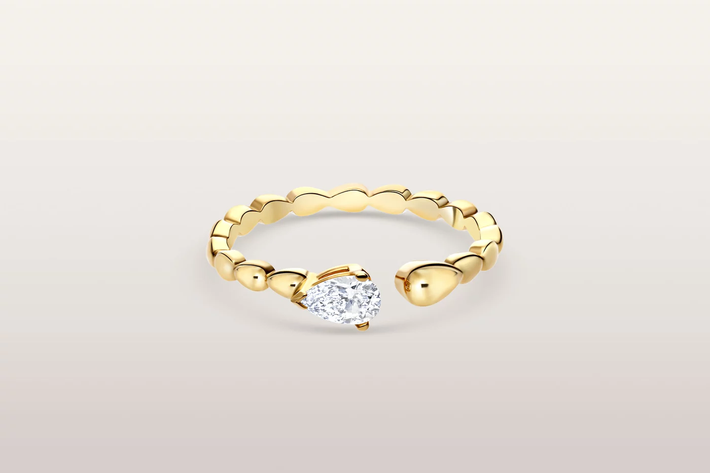 Anillo Trickle Slim Pear