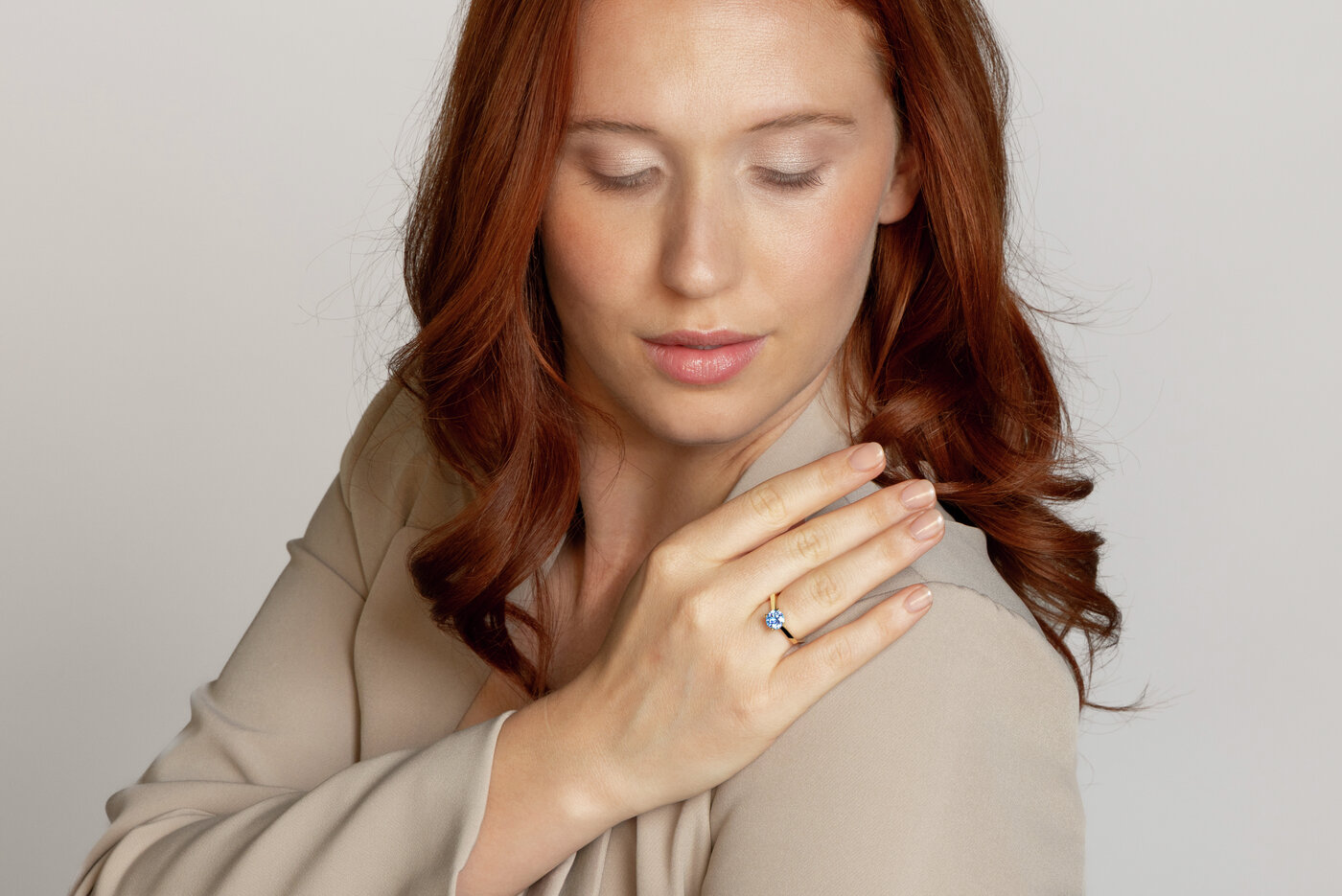 Ring mandana One Blue