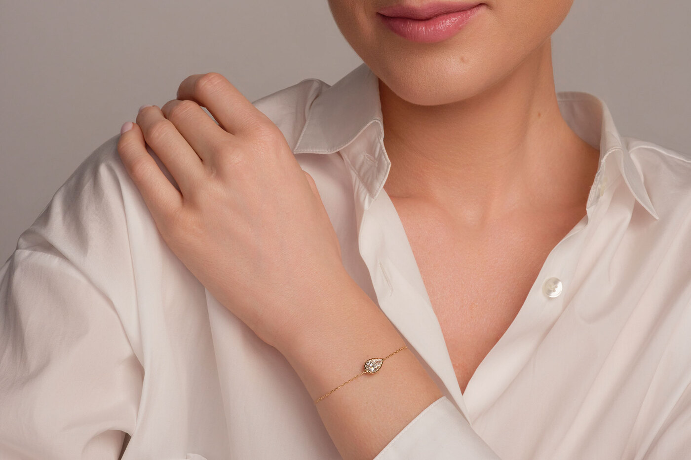 Bracciale Eternity Pear
