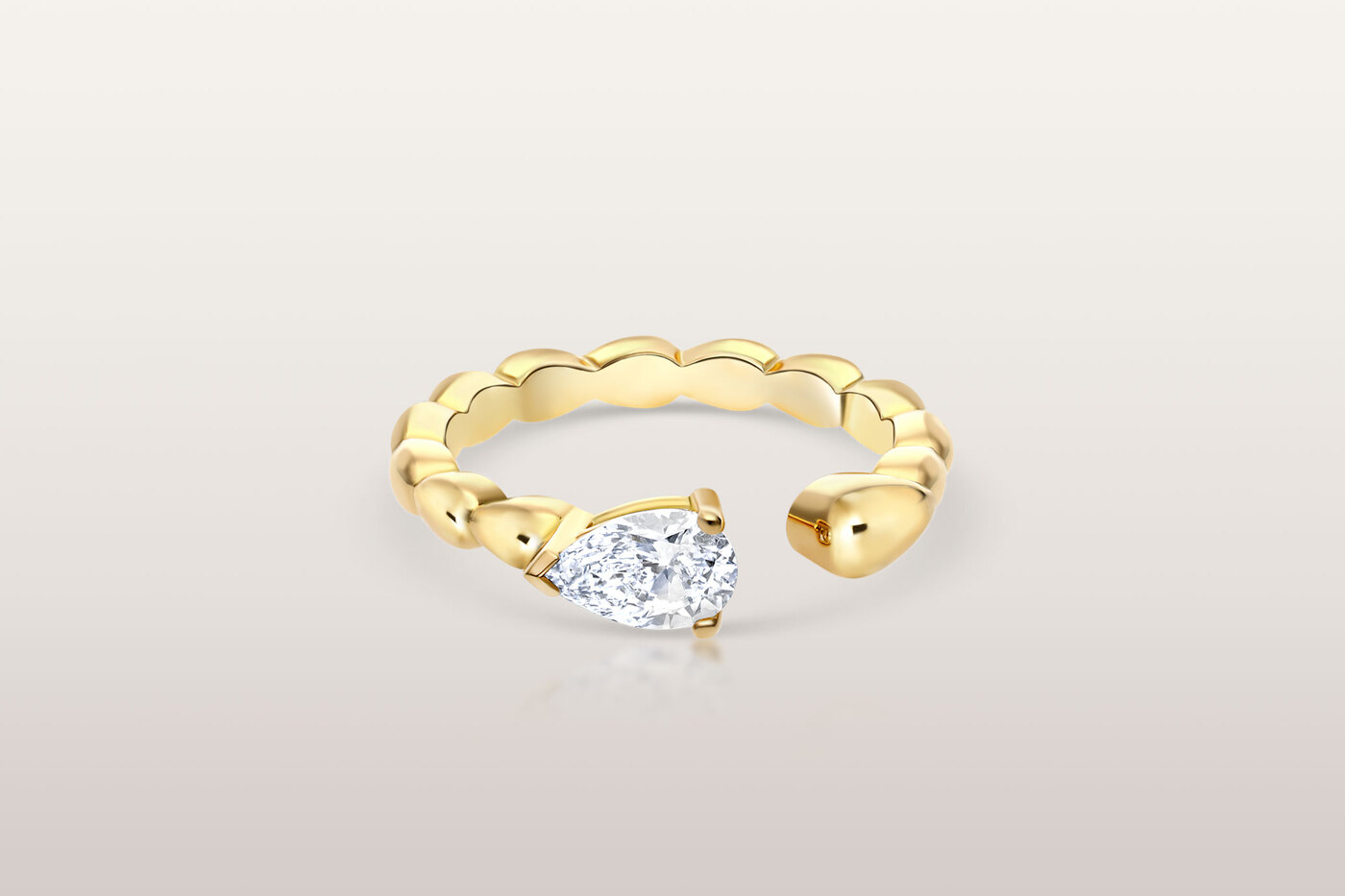 Ring Trickle Bold Pear