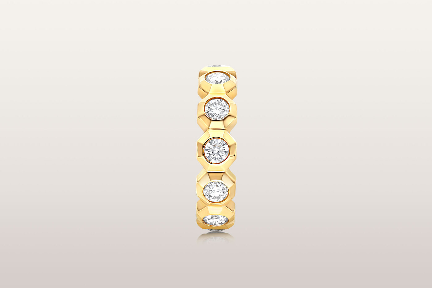 Anello Reflect Octagon