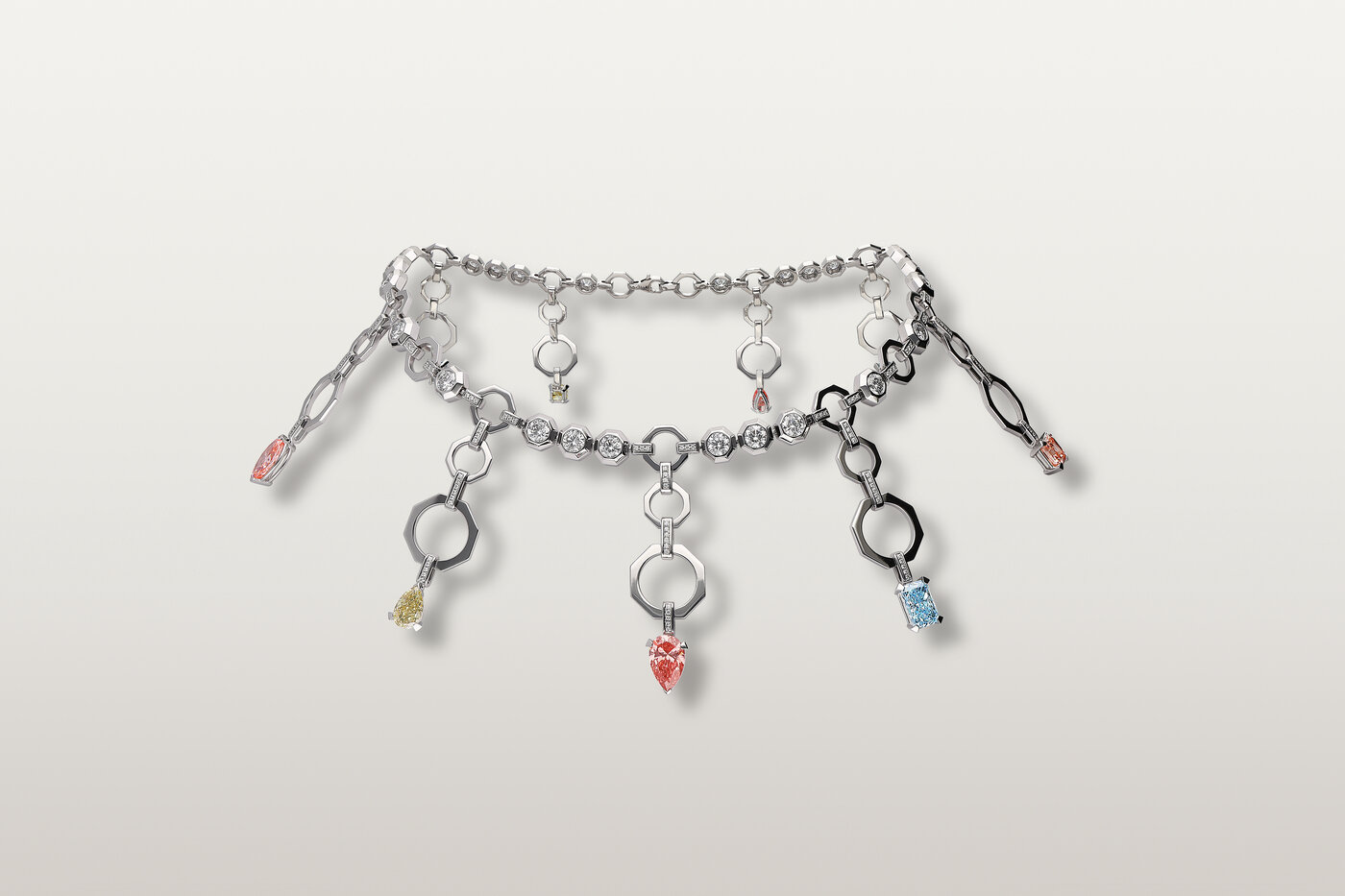 Collana a catena High Jewellery Elements Collana a catena High Jewellery Elements