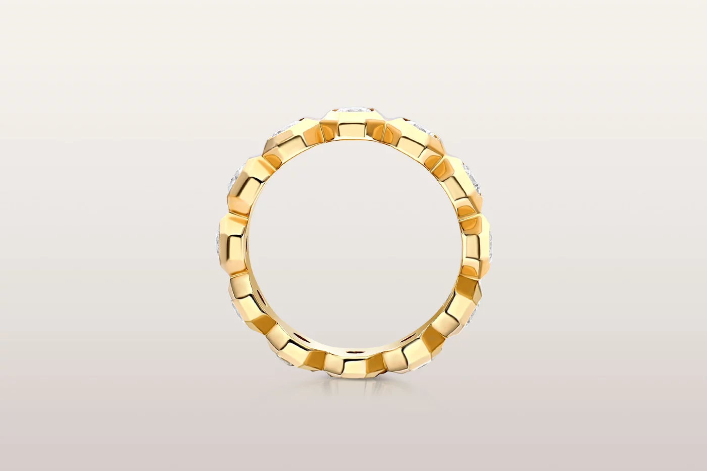 Bague Reflect Octagon