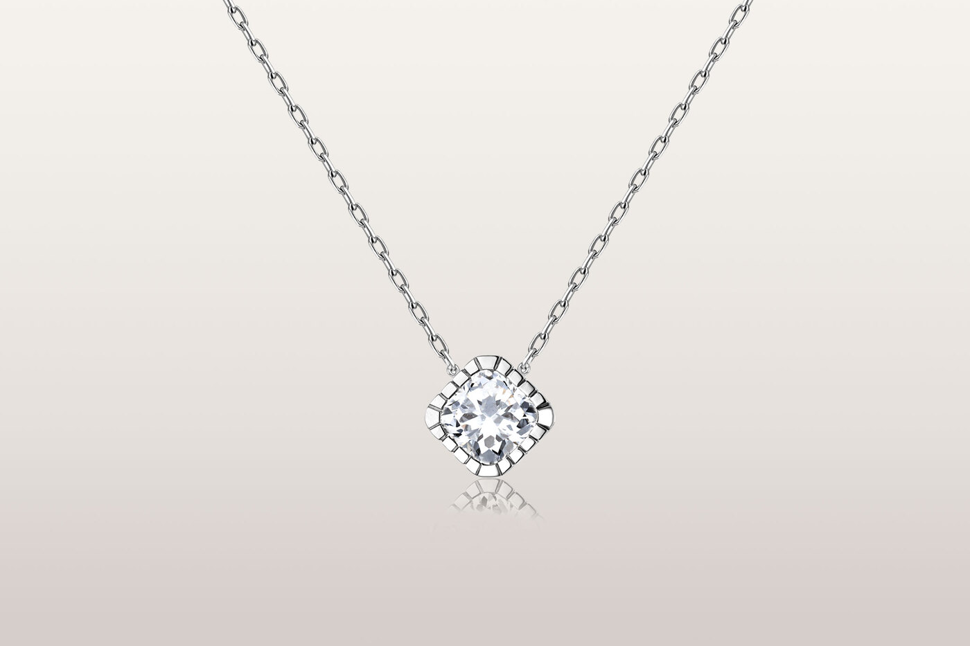 Necklace Eternity Cushion