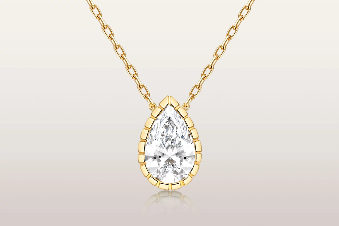 Collier Eternity Pear