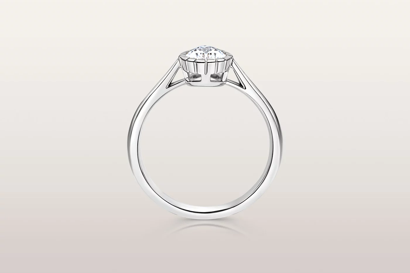 Bague Eternity Pear