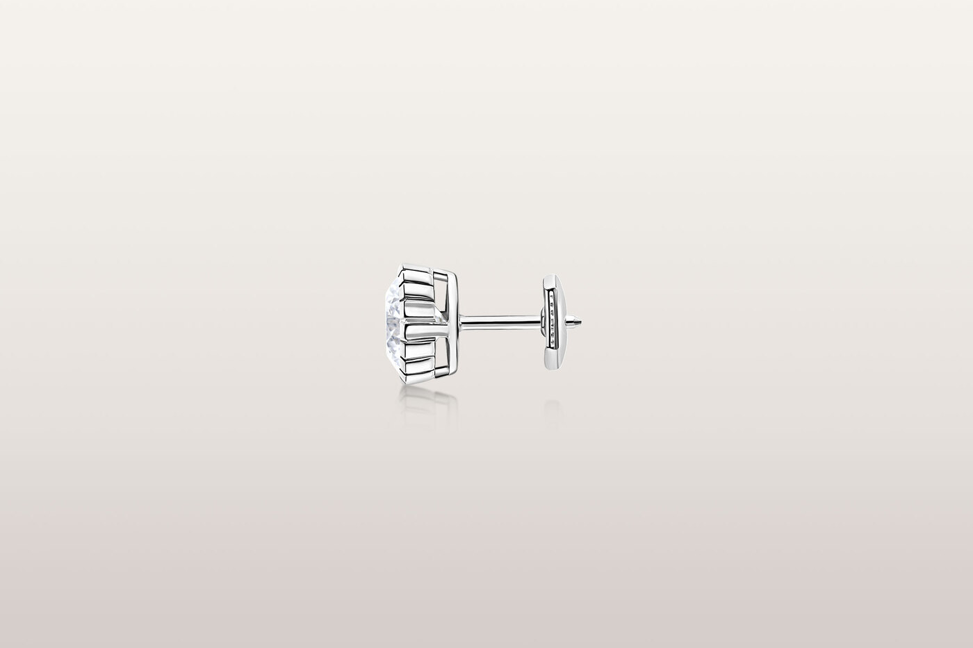 Earrings Eternity Round