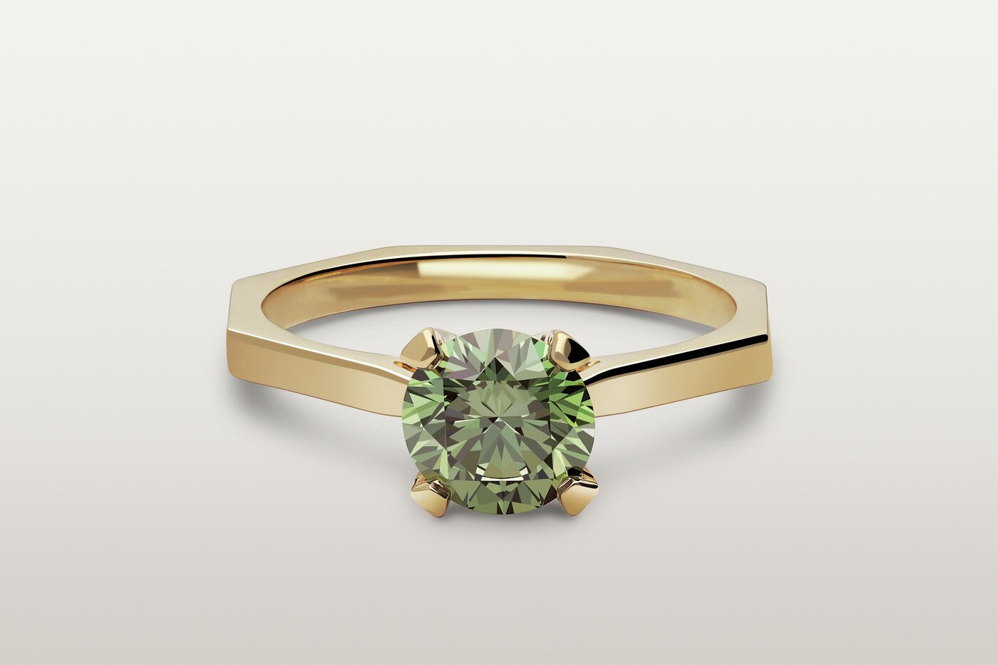 Ring mandana One Green