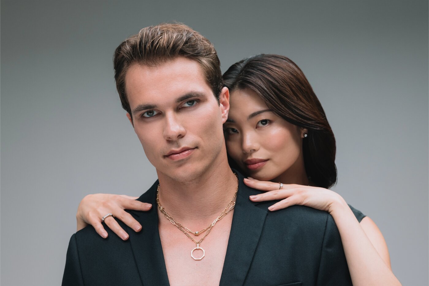 Collana a catena Reflect