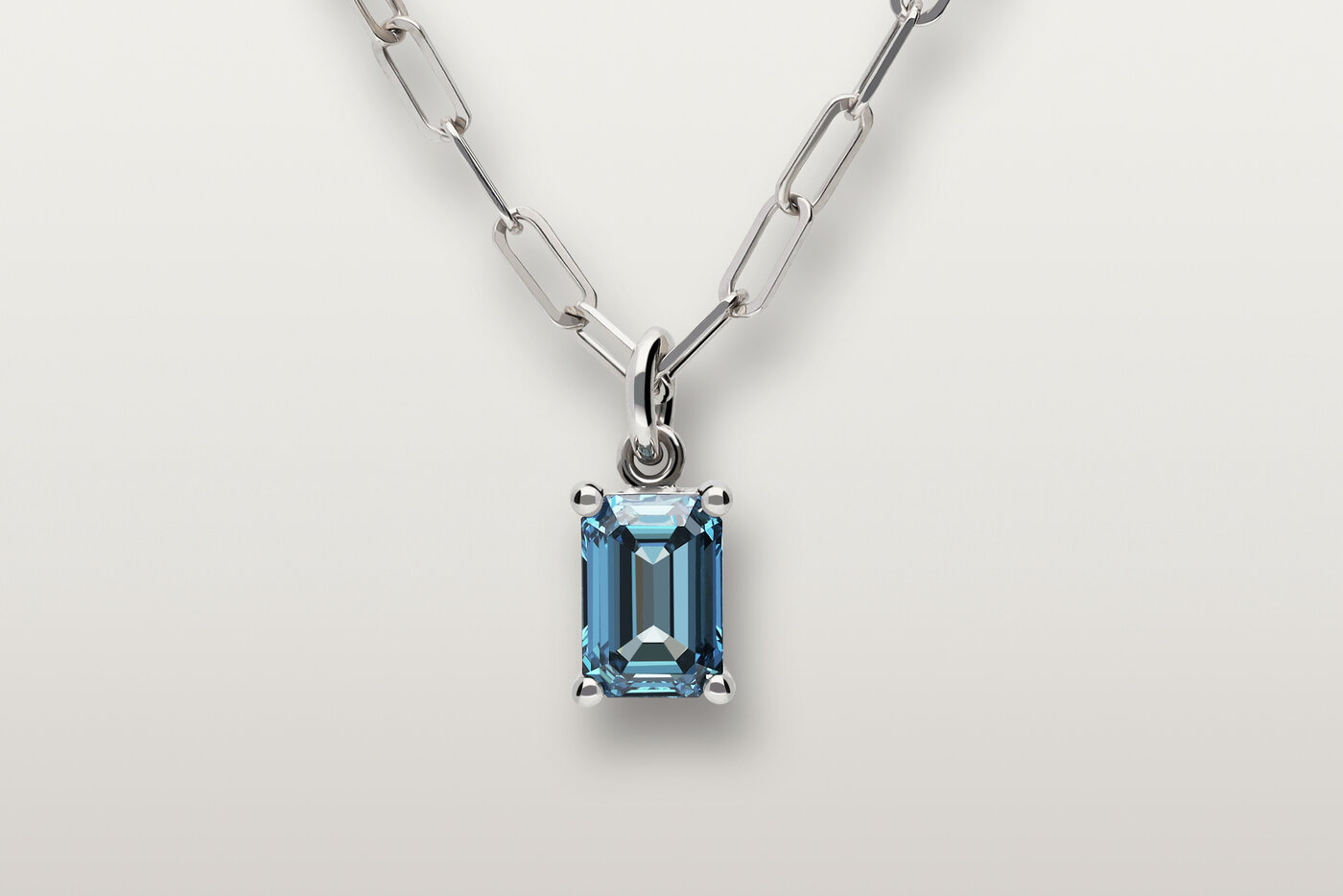 Halskette Elements Blue Emerald Halskette Elements Blue Emerald