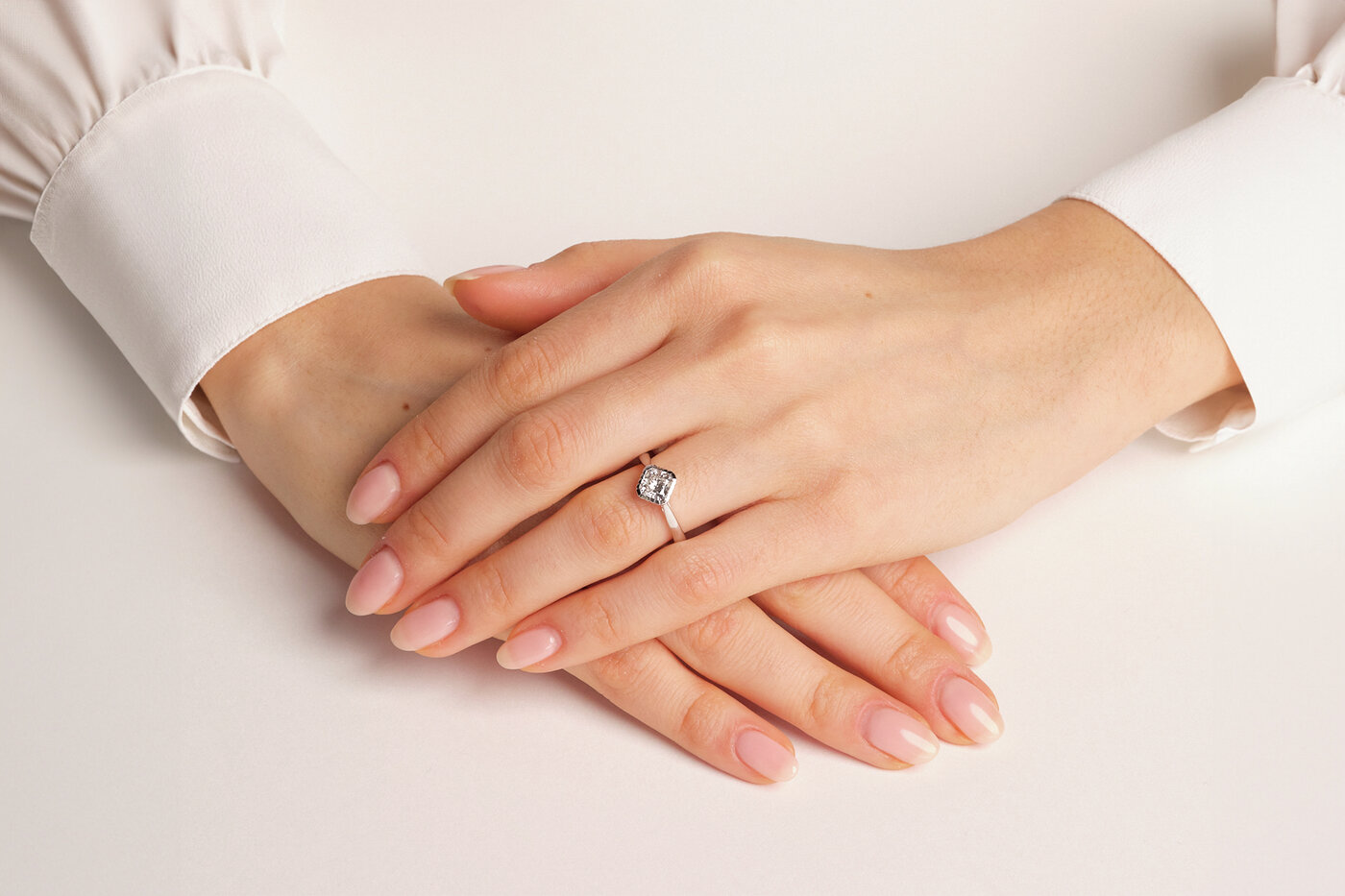 Bague Eternity Cushion Bague Eternity Cushion