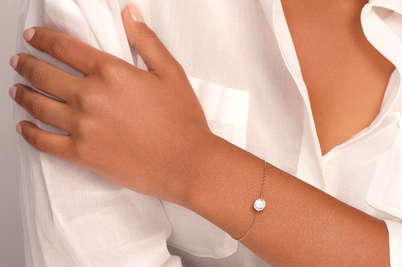 Bracelet Eternity Round