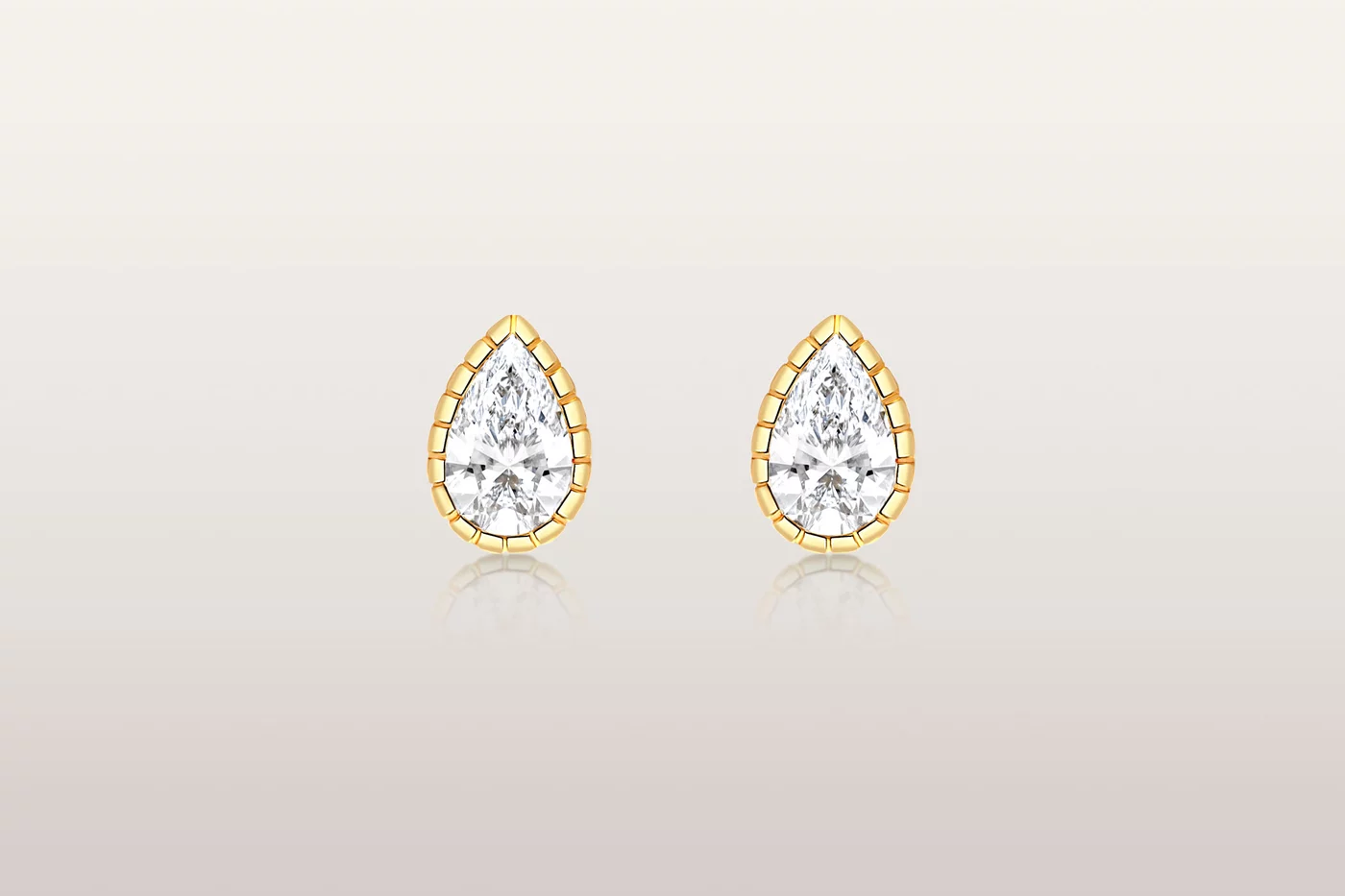 Earrings Eternity Pear